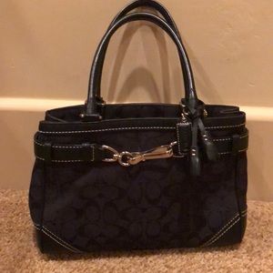 SOLD-Coach Black Purse